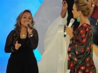 Bruna Karla grava participação no programa da Eliana