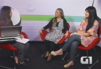 Fernanda Brum e Bruna Karla participam de entrevista interativa ao vivo no site G1 da Globo