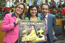 Eyshila conquista Disco de Ouro pelo CD “Jesus, o Brasil Te Adora” em menos de um mês