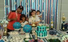 Aline Barros organiza festa de aniversário para o filho Nicolas e evento vira manchete em sites de celebridades