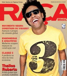 Cantor Thalles Roberto é capa da revista Raça Brasil