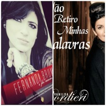 Fernanda Brum e Vanilda Bordieri apresentam capas de seus livros